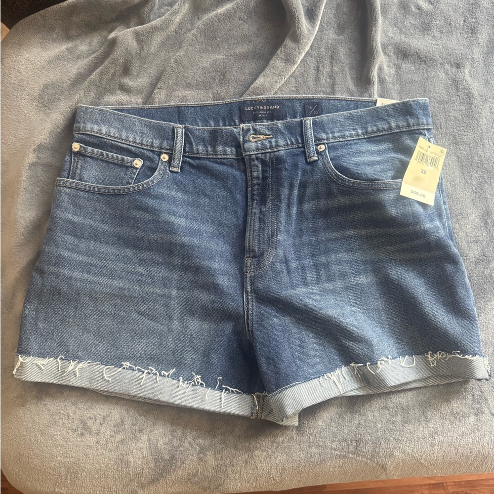 Lucky Brand Women's Blue Denim Shorts